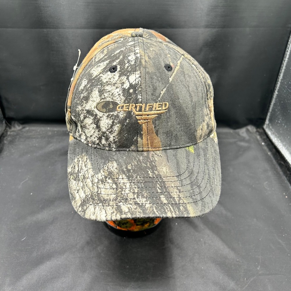 Mossy Oak Certified Camouflage Hat Cap‎ America Mens Hunting NWT